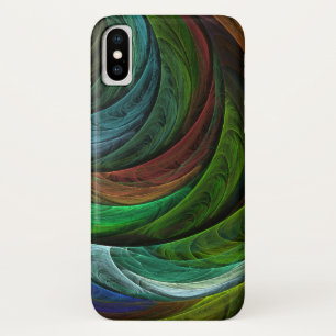 Colour Glory Modern Abstract Art Pattern Elegant iPhone X Case