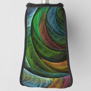 Colour Glory Modern Abstract Art Pattern Elegant Golf Head Cover
