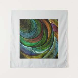 Colour Glory Modern Abstract Art Pattern Elegant Tapestry