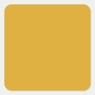 colour goldenrod square sticker