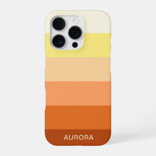 Colour Gradient Back to School - Custom Name iPhone 16 Pro Case