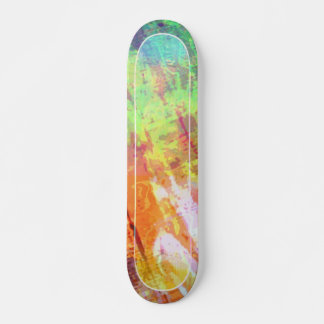 Colour Grunge Style Skateboard