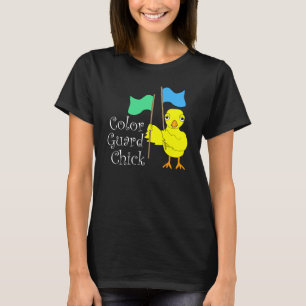 Colour Guard Chick Text T-Shirt