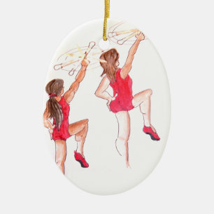 Colour Guard Christmas Ornament