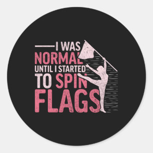 Colour Guard Colorguard Classic Round Sticker