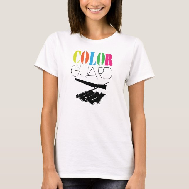 Colour Guard Customisable T-Shirt (Front)