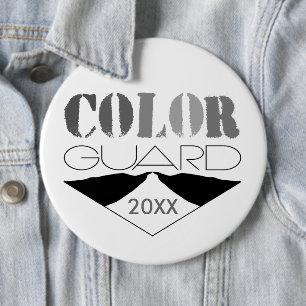Colour Guard Customisable With Year 6 Cm Round Badge