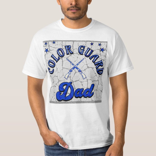 Colour Guard Dad T-Shirt (Front)