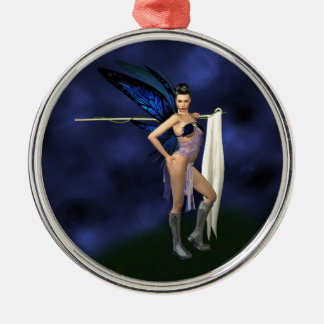 Colour Guard Fairy - Round Ornament