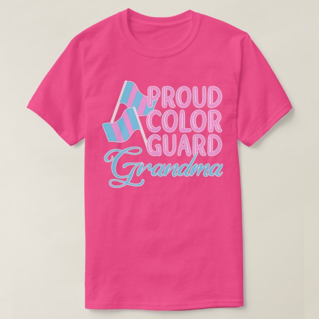 Colour Guard Grandma T-Shirt (Design Front)