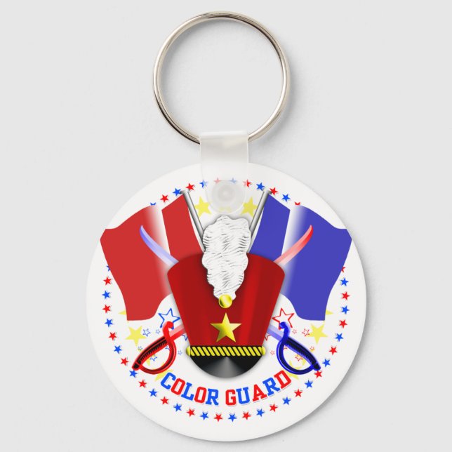 Colour Guard Key Ring (Front)