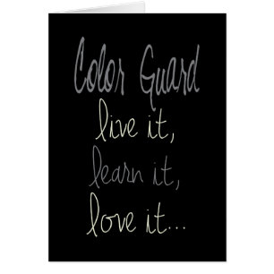 Colour Guard Live It Learn It Love It