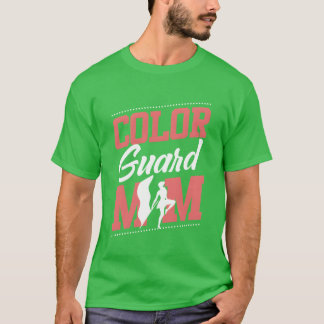 Colour Guard Mum Marching Band Mum retro T-Shirt