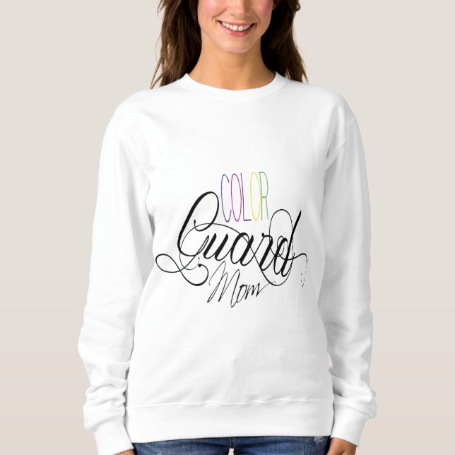 Colour Guard Mum Sweatshirt (Front)
