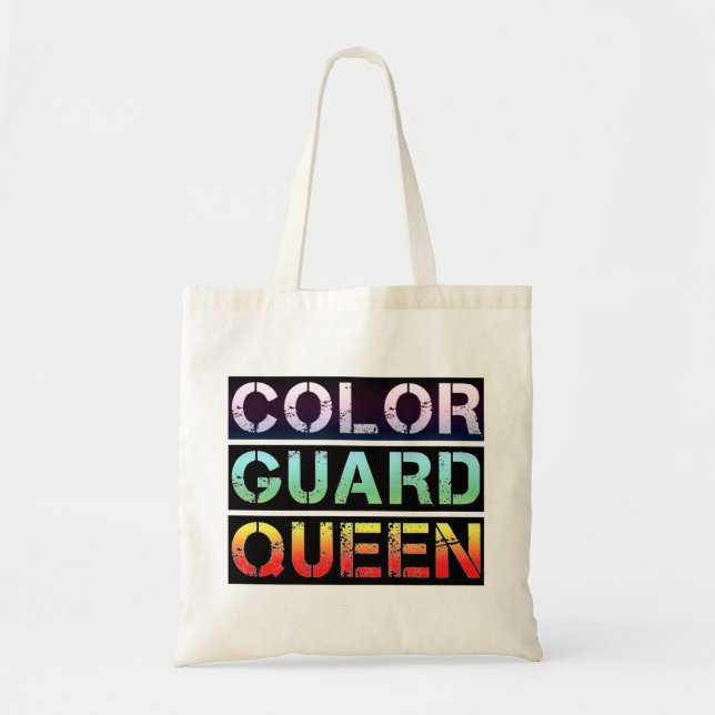 Colour Guard Queen Tote Bag (Front)