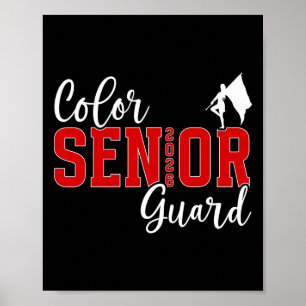 Colour Guard Senior 2026 Cl Of 2026 Senior Colour Poster