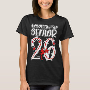 Colour Guard Senior 2026 Graduation Senior Colour T-Shirt