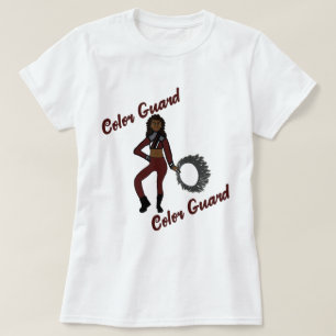 Colour Guard T-Shirt Burgundy Steel