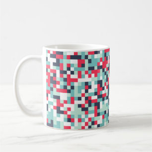 Colour Halftone Background. Abstract Multicolor Te Coffee Mug