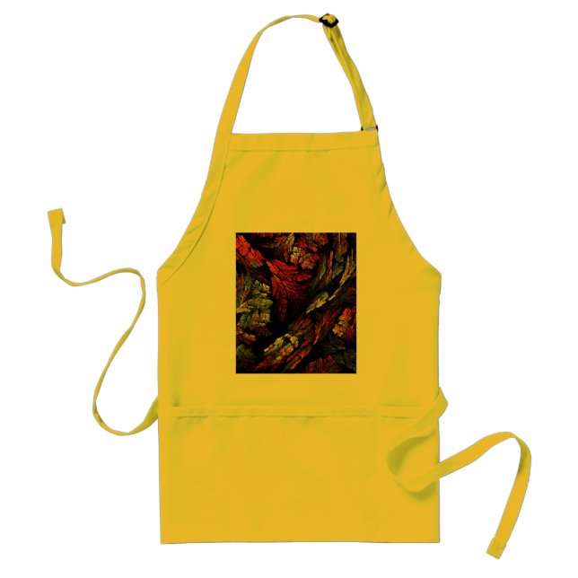 Colour Harmony Abstract Art Apron (Front)