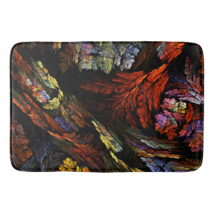 Colour Harmony Abstract Art Bath Mat
