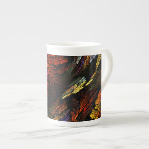 Colour Harmony Abstract Art Bone China Mug