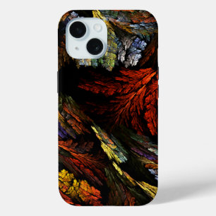Colour Harmony Abstract Art iPhone 15 Case