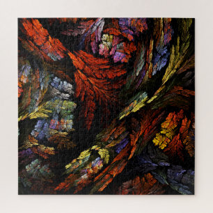 Colour Harmony Abstract Art Jigsaw Puzzle