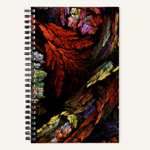 Colour Harmony Abstract Art Notebook