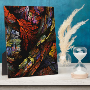 Colour Harmony Abstract Art Plaque