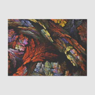 Colour Harmony Abstract Art Tissue Paper