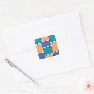 Colour Harmony Square Sticker