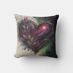 Colour Heart Cushion