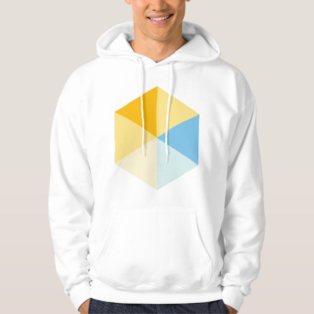 Colour Hexagon 03 Hoodie (Front)