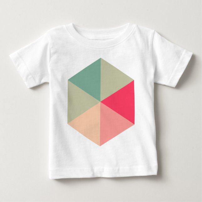 Colour Hexagon 04 Baby T-Shirt (Front)