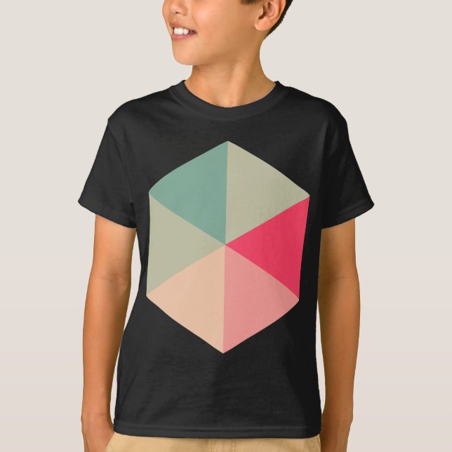 Colour Hexagon 04 T-Shirt (Front)