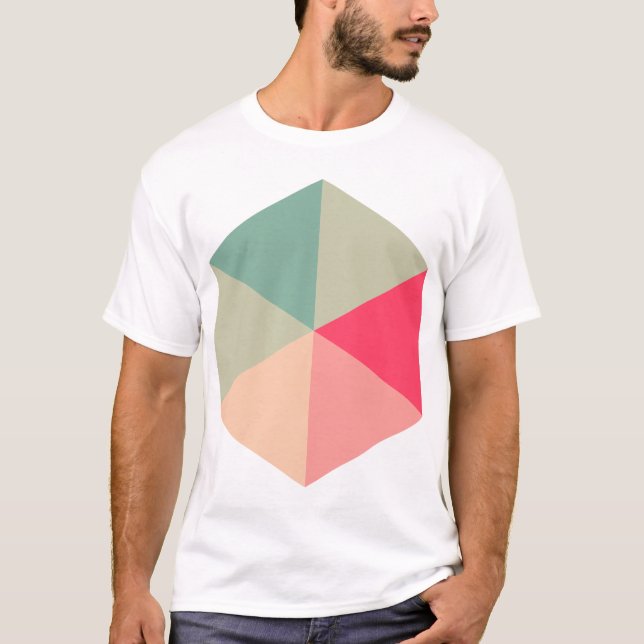 Colour Hexagon 04 T-Shirt (Front)