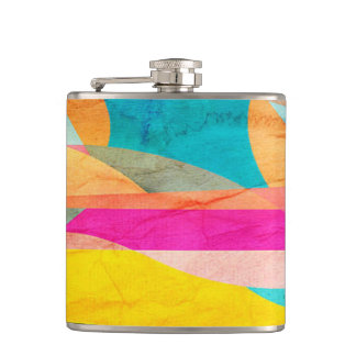 Colour Hip Flask