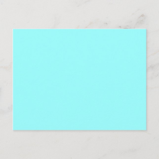 colour ice blue postcard (Front)