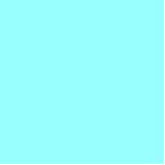 colour ice blue standing photo sculpture<br><div class="desc">colour ice blue 99FFFF</div>