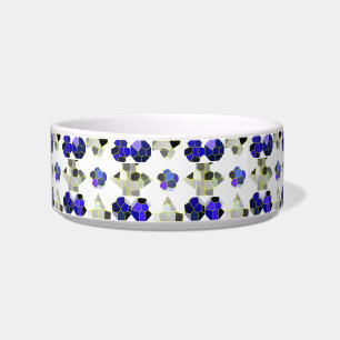 Colour Illustration Fancy shapes, Grey and Blue Bowl