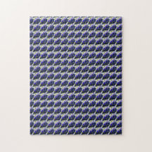 Colour Illustration Fancy shapes, Grey and Blue
