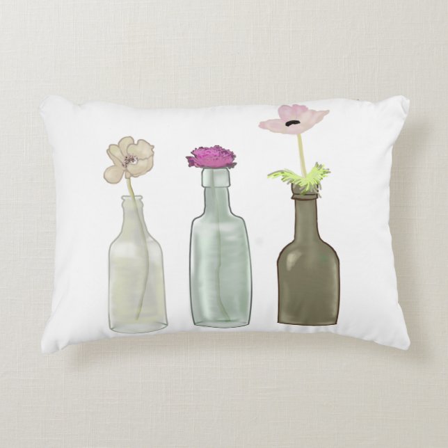 colour illustrations decorative cushion (Front)