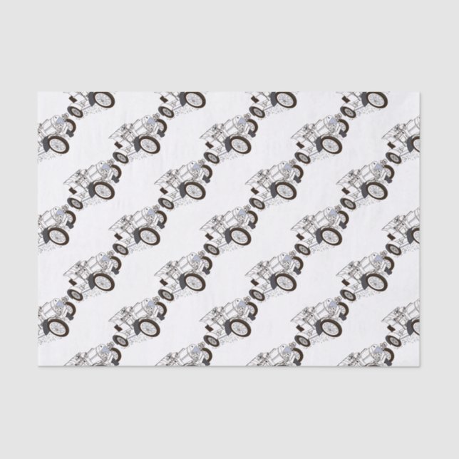 colour illustrations tissue paper (Front)