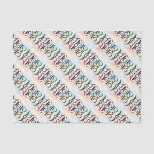 colour illustrations tissue paper