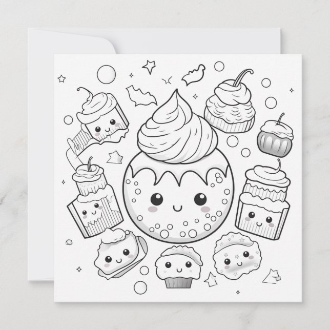 Colour In Gift Card (Front)