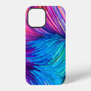 Colour In Motion series. Abstract design made of F iPhone 12 Case