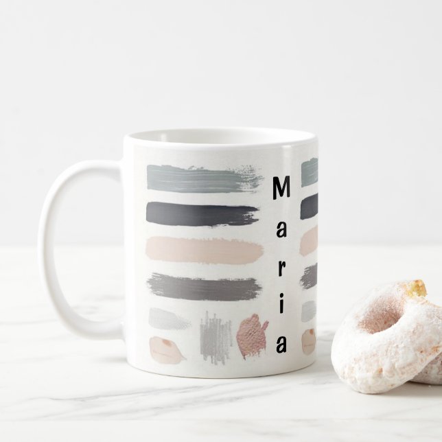 Colour Interior Mug (With Donut)