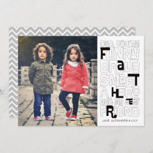 Colour it in Dad Father's Day Card