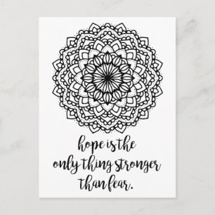 Colour It! Mandala Inspiration Postcard